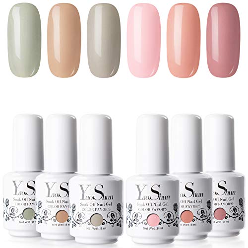 YaoShun Gel Nail Polish Set UV LED Nail Polish Set Soak Off Nail Gel Varnish Shiny Colors Kit02 YaoShun Gel Nail Polish Set UV LED Nail Polish Set Soak Off Nail Gel Varnish Shiny Colors Kit02