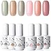 Yaoshun Soak Off Gel Nail Polish 8 Pcs/Lot Top Coat Base Coat UV Gel Polish Colors Kit #002