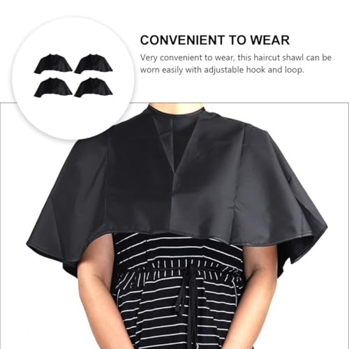 Set 4 Capas impermeables para corte de cabello miniatura 6