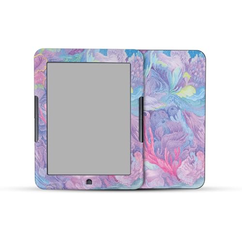 Glossy Glitter Tablet Skin Compatible with Barnes & Noble Nook GlowLight 4 (2021) - Dreamy Reef - Premium 3M Vinyl Protective Wrap Decal Cover - Easy to Apply | Crafted in The USA by MightySkins