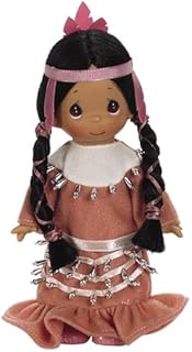 The Doll Maker Precious Moments Dolls, Linda Rick,Ten Little Indians, 5 Little Indian, 7 inch Doll