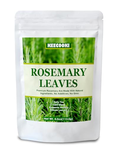 Dried Rosemary Leaves, 4.0oz(114g), Dried Rosemary Leaf Tea, Sun ...