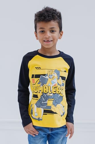 Transformers Optimus Prime Bumblebee 2 Pack T-Shirts Toddler to Big Kid2