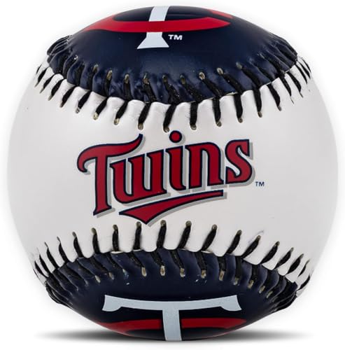 Image of Franklin Sports Minnesota Twins MLB Team Baseball - MLB Team Logo Soft Baseballs - Toy Baseball for Kids - Great Decoration for Desks and Office (Pack of 12)