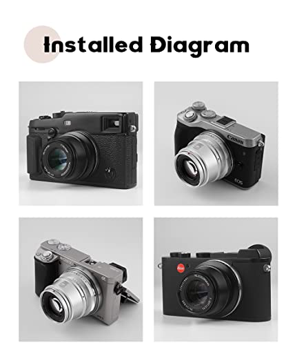 Ttartisan 35Mm F1.4 Aps-C Manual Focus Lens For Leica L Mount Camera Accessory Compatible Like Leica T Leica Tl Leica Tl2 Leica Cl Black thumb #4
