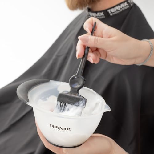 Termix Bol de teinture blanc professionnel avec compteur précis pour mélanger la teinture, conception antidérapante et résistante, capacité de 45 ml à 360 ml, idéal pour les coiffeurs et les stylistes – vue 4