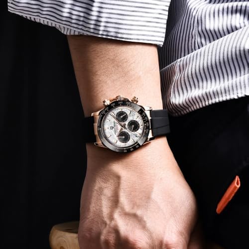paazomu Pagani Design Men's Stainless Steel Luxury Quartz Watch — view 2