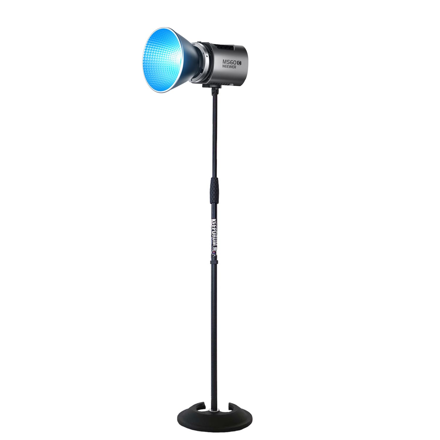 Neewer MS60C światło ciągłe LED do fotografii wideo RGB 65 W ze statywem keepdrum i przegubem kulowym