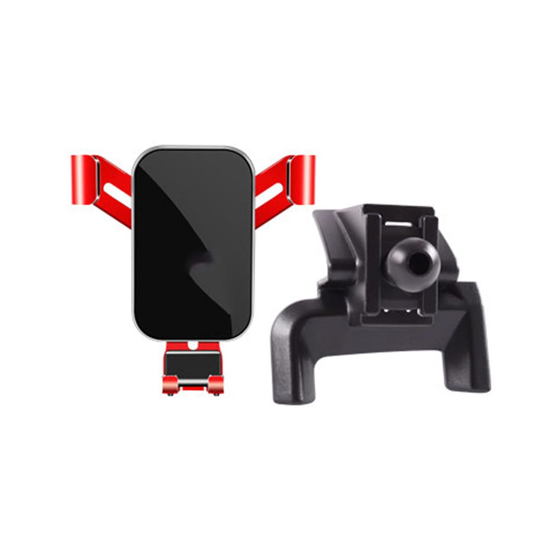 CAKERS Car phone holder,Compatible with Volvo S90 V90 2016–2024,Auto Parts,red