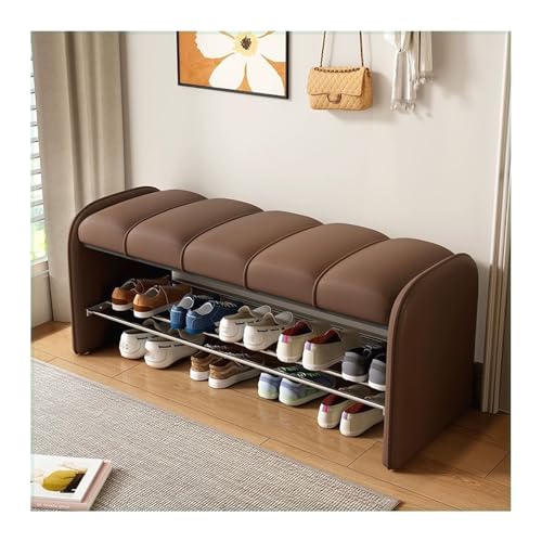Banc d'entrée avec rangement à chaussures pour stopper le désordre