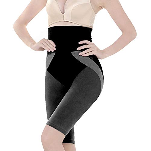 Anti Cellulite Schlankhose Schlankheits Shorts ProSlim mit turmalin kügelchen (Schwarz) Cover