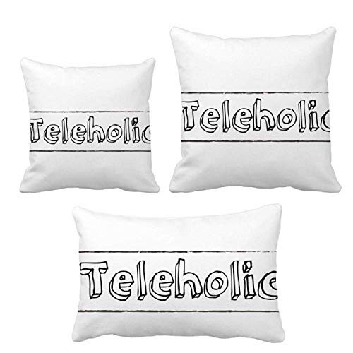 Idée cadeau téléholique DIYthinker parure de coussin originale - 2