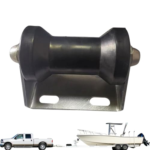 Rouleaux de quille de bateau anti-corrosion avec support de remorque 5 pouces
