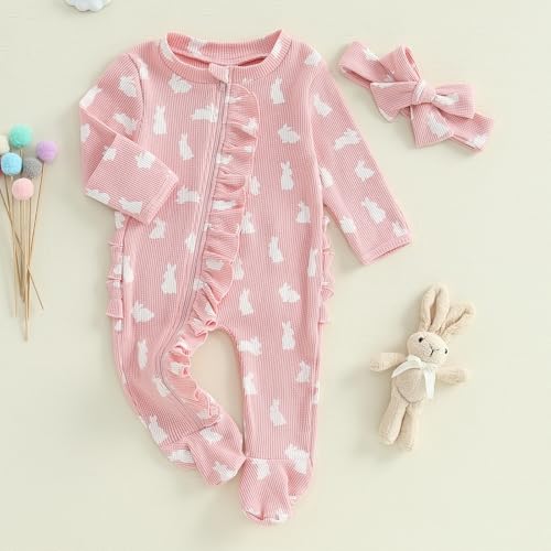 Kuriozud My First Halloween Outfit Baby Girl Ghost Romper Pumpkin Onesie Newborn Preemie Girl Pajamas Thanksgiving Clothes3