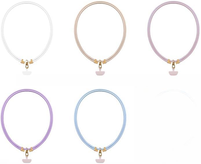 5個 - 携帯電話ストラップ、クロスボディ、携帯電話ストラップクロスボディ、ネック電話ホルダー、クロスボディ電話ストラップ