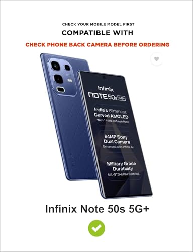 TELECASE Silicone Case for Infinix Note 50s Black - Image 7