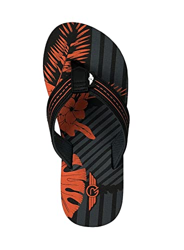 Image of REDVOLUTION New Boys' Beach Sandal TRIBAL Tattoo | Geometric Bali Flip-Flop Sandals