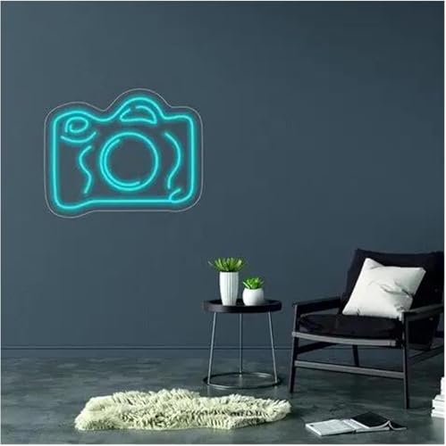 Lampe enseigne au néon photo et studio pour créer un coin lumineux cosy