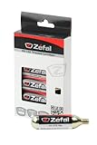 16 g ZEFAL CO2 16g Blíster 6 Cartuchos, Unisex, Plata