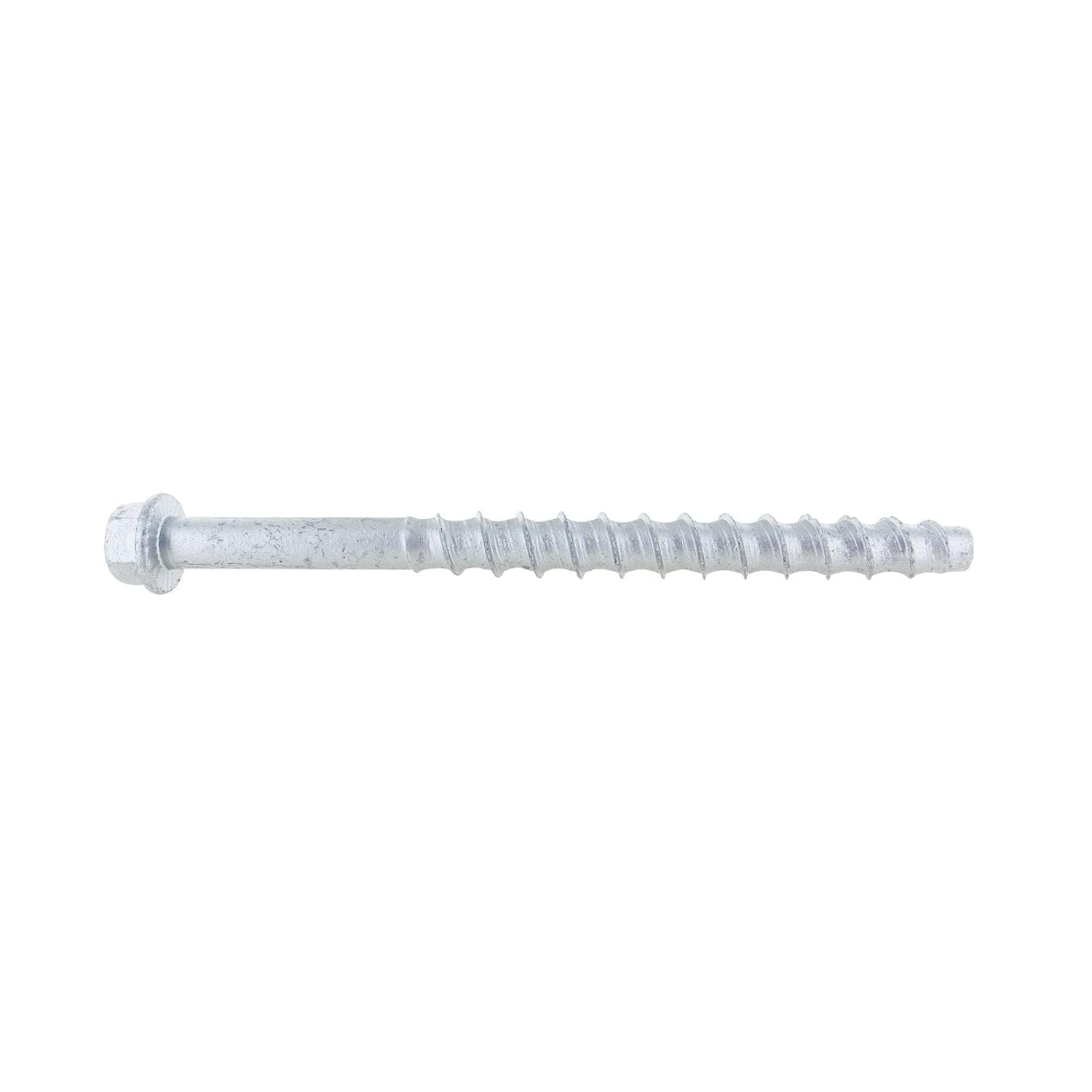 Conquest 3/8 x 6 Galvanized Large Diameter Concrete Screws for Anchoring into Masonry or Uncracked Concrete (Pack of 50)