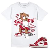 Shirt to Match Jordan 1 Retro High OG Varsity Red/Newstalgia T Shirt,1s Retro High OG Varsity...