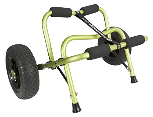 Harmony Gear Kayak Cart with No Flat Wheels | 150-165 lb Carrying Capacity | Trolley for Kayaks and Canoes