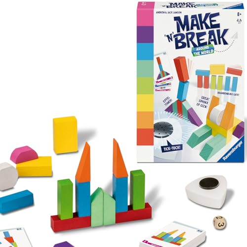 Ravensburger 22473 - Make 'n' Break - Around The World - Gesellschaftsspiel...