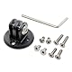 Cestbon Mount Combo Adapter für Garmin Edge, kompatibel mit Kamera oder Scheinwerfer, Schnellspanner, Frontmontage, erweiterter Universaladapter