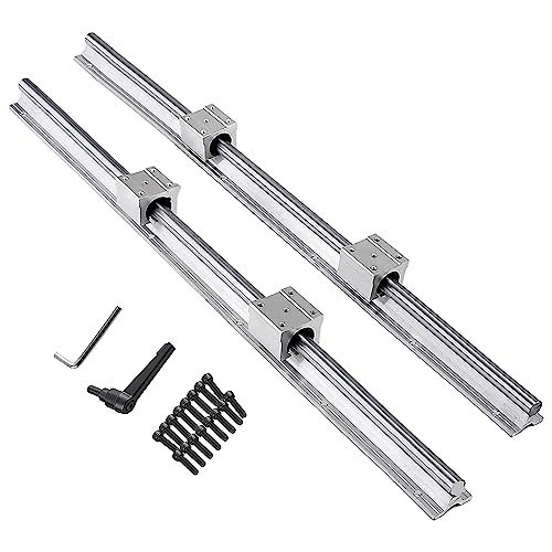 Cnccanen S41490LZ17UZPXN Sbr20 Linear Rail 1200Mm Sbr20 Linear Rails And Bearings 2Pcs Sbr20-1200Mm Linear Guide Rails cover