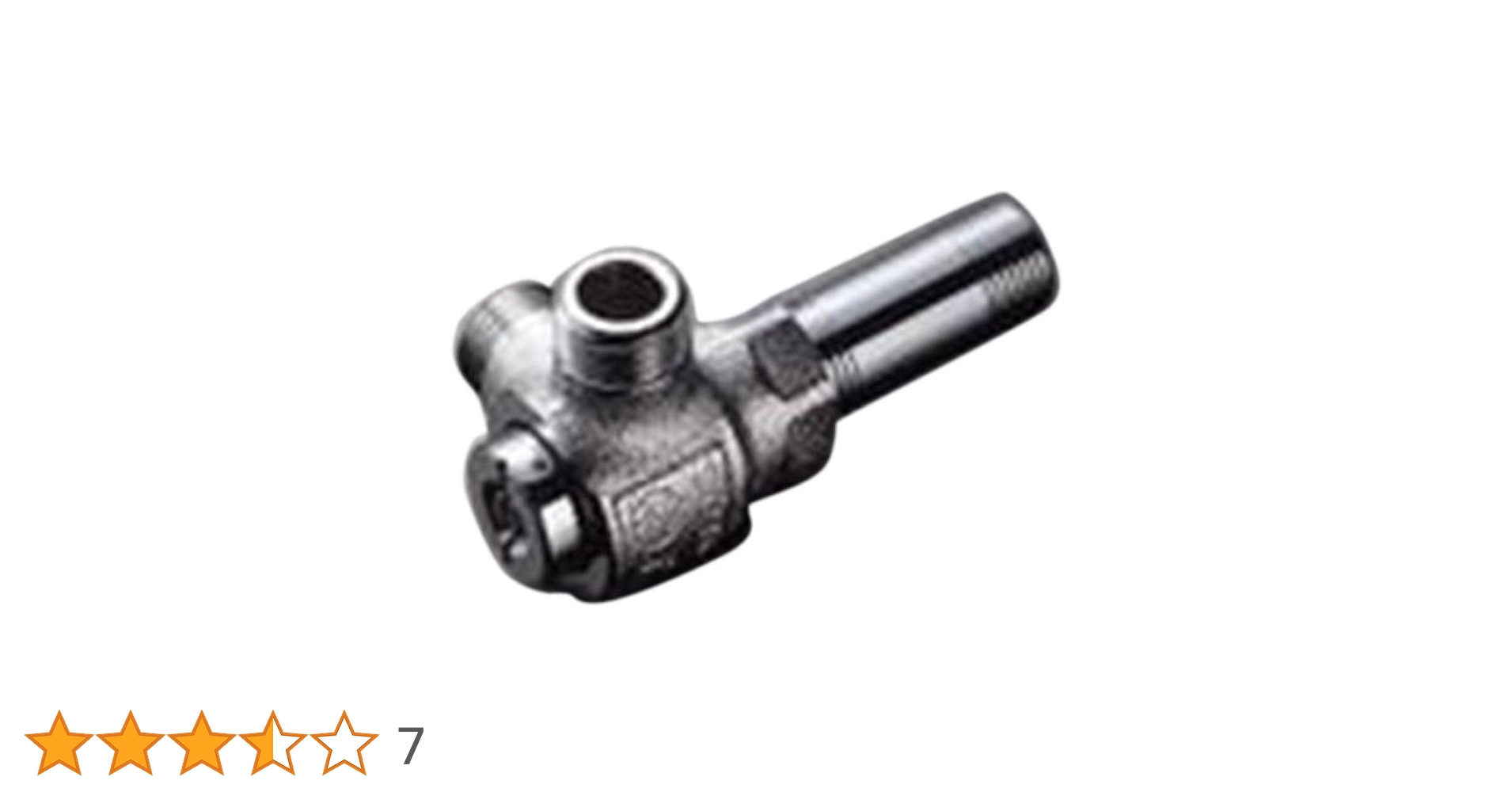 TK308APRA 元止め水栓 シルバー アングル止水栓 壁給水 陶器レバー 銀 シルバー | 品番INK