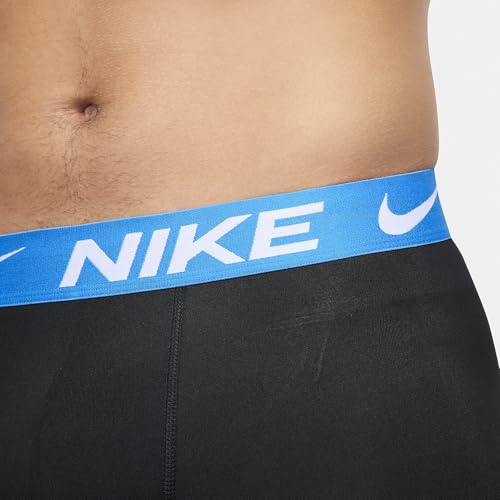 Nike Dri-FIT Essential Micro Men's Trunks (3-Pack) (Black, KE1156-017) Size Large4