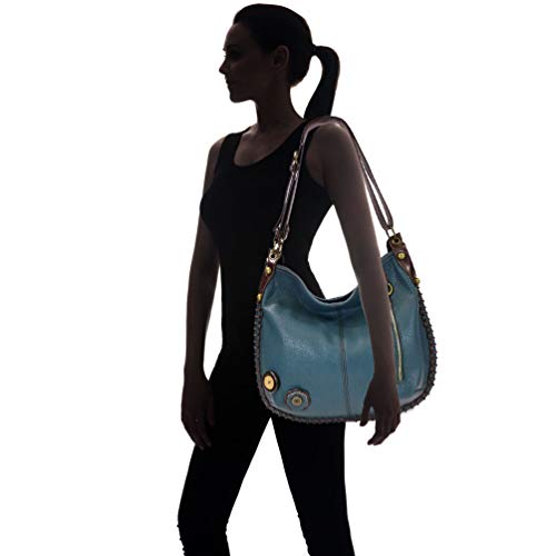 Bolso Grande Convertible CHALA Tote Azul Marino miniatura 2