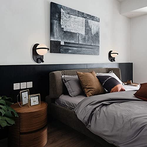 Applique murale réglable pour lire au lit sans fatigue oculaire avec interrupteur - 4
