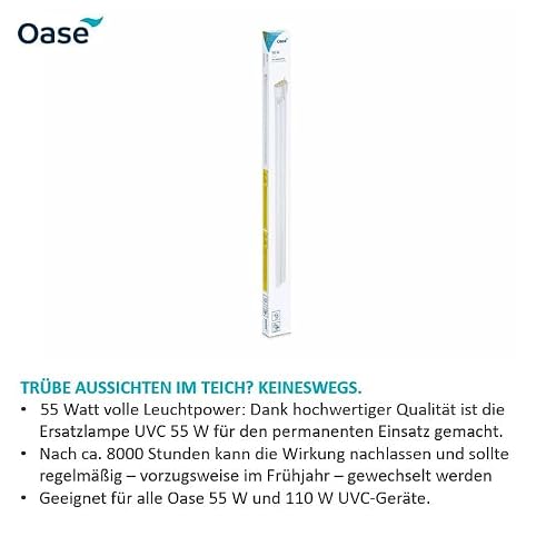 UVC Lampe Oase 56636 Ersatzlampe 55 W für Algenbekämpfung