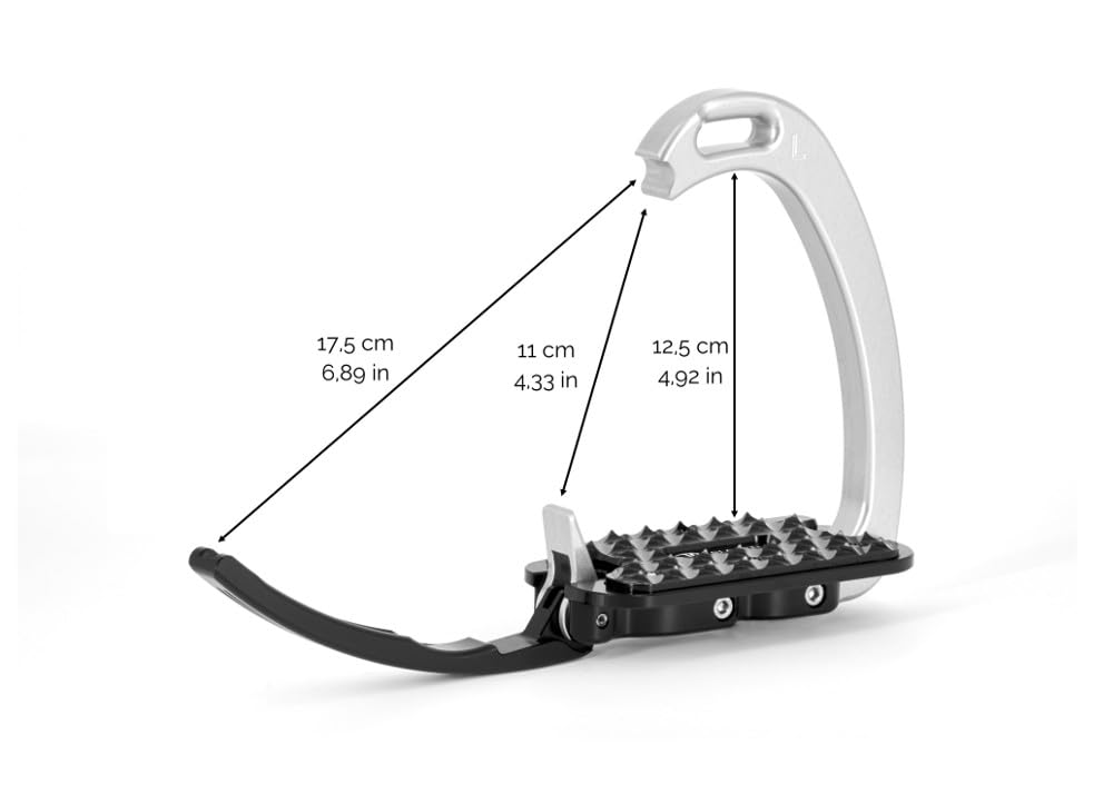 Tech Stirrups Venice Sloped EVO-Black/Black
