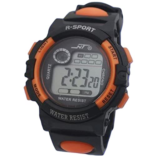 SERTYT デジタルウォッチ 腕時計 スポーツ キッズ 男の子 女の子 生活防水 アラーム ストップウォッチ 日付 カレンダー