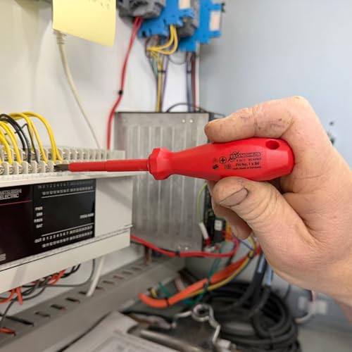Jeu de 6 tournevis à fente Bondhus BasicGrip cruciforme PH1 PH2 - 7