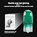 Yifengshun T10 Small Halogen Light Bulb Green,Super Bright 194 W5W 168 5W Wedg Bulbs for Car License Plate Light Dome Map Light Side Parking Light Fog Light Tail Light 12V (10 Pack)
