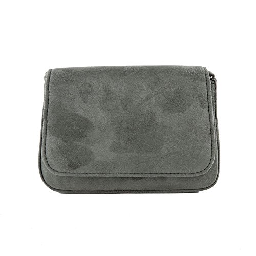 Sac d'embrayage vert Eugenia en faux cuir haut de gamme