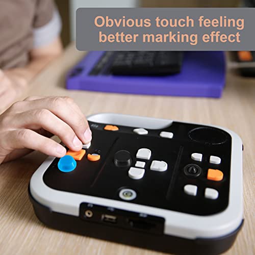 318 Pcs Mixed Bump Dots for Visually Impaired, Adhesive Dots Braille