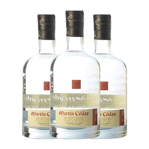 Orujo Martín Códax Aguardiente Orujo de Galicia 70 cl (Caja de 3 Botellas de 70 cl)