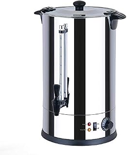 Generic CTRN08 Catering Urn, Hot Water Boiler & Dispenser, Ideal for Home Brewing, Commercial or Office Use, 8 Litre Capacity