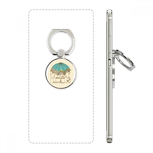 Support à anneau universel motif artistique idée cadeau pour smartphone