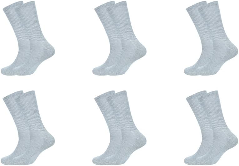Meias masculinas, pacote com 6