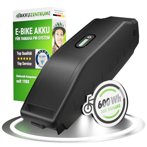 Maratron E-Bike Akku 36V 600Wh Li-Ion - Ersatz für Yamaha Haibike, Winora, Batavus u.a.