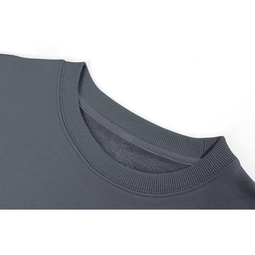 Boys Girls Solid Color Basic School Sweatshirt Kids Toddler Long Sleeve Pullover Crewneck Tops Fall Boys Top Size 163