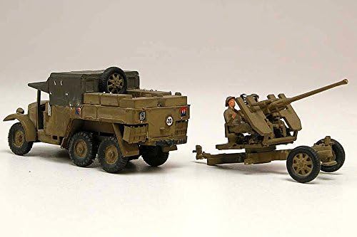 Miniatura 5 de Airfix Bofors - Pistola y tractor de 1.575 in (176 Vintage Classics Militar) Kit de modelo de plástico militar A02314V