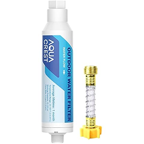 AQUA CREST Inline Water Filter for Car Washing Cover