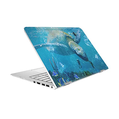 Sticker tortue Dave Loblaw pour HP Spectre Pro X360 G2 protection en vinyle