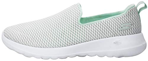 Image of Skechers Women's Go Walk Joy Walking Shoe, White /Mint, 7.5 M US